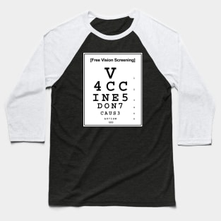 Free Vision Screening Baseball T-Shirt